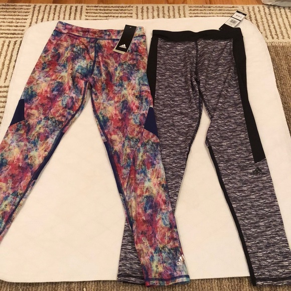 adidas Other - $30 FIRMadidas Girls leggings size L (14) set of 2